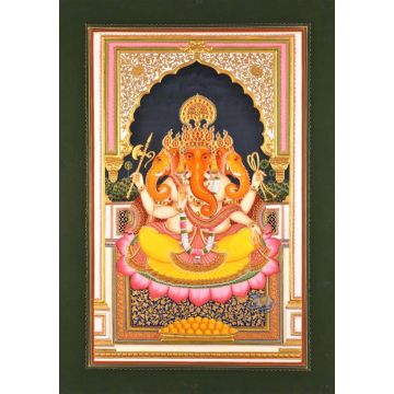 Three headed Ganesh