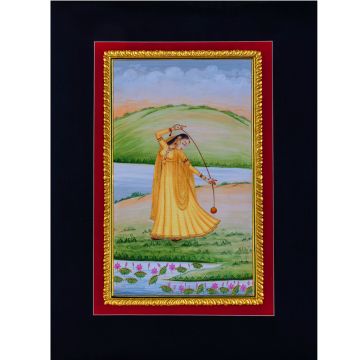 Miniature Lady at leisure