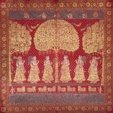 Pichwai gopis